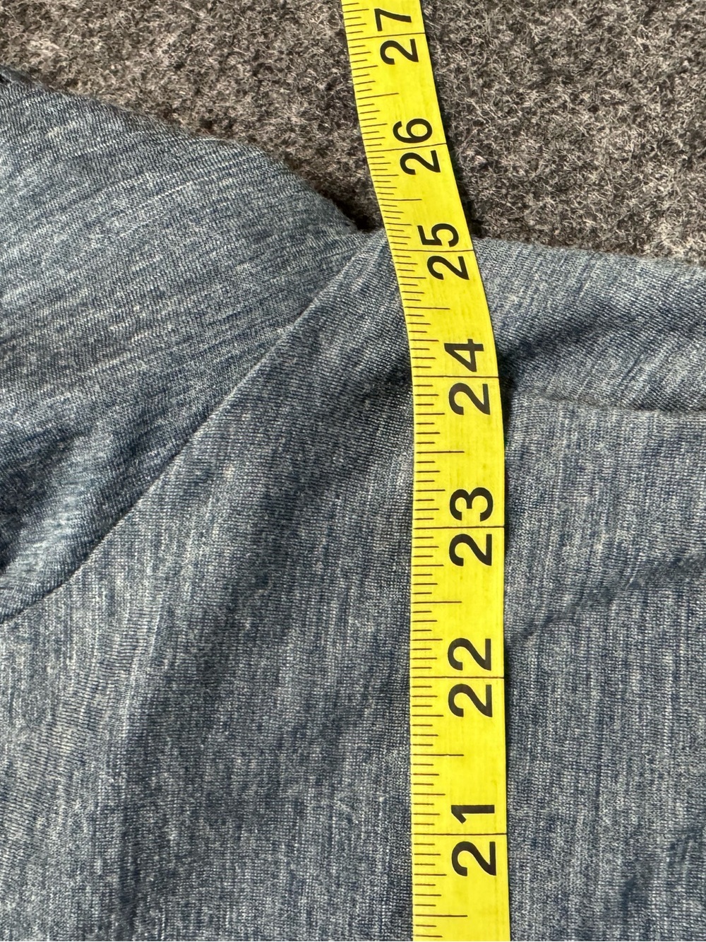 Men’s Icebreaker wool blend cool lite t-shirt in denim blue Size XXL - Picture 7 of 8